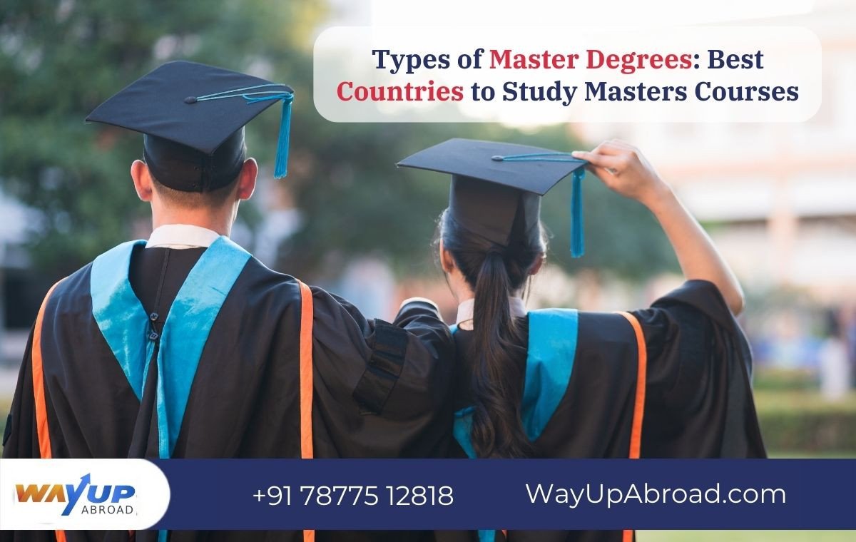 Types of Masters Degrees: Masters Courses, Best Country Study Master Abroad, Top Universities Ranking